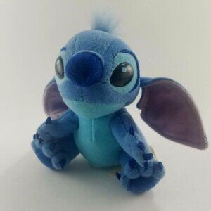2002 STITCH Disney Hasbro Plush 5" Alien Plush Cuddly Stuffed Animal Vintage